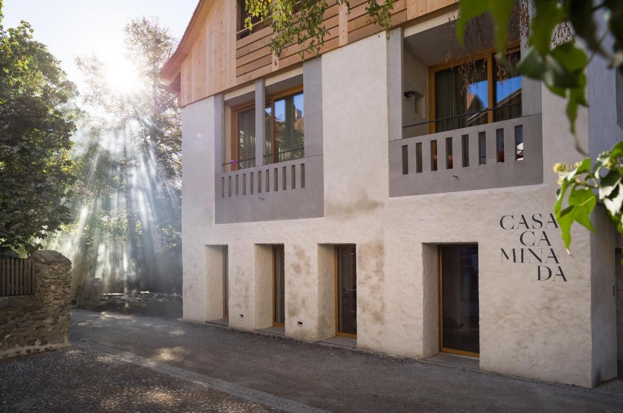 Casa Caminada Hotel Furstenaubruck Luaran gambar